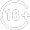 18+ icon